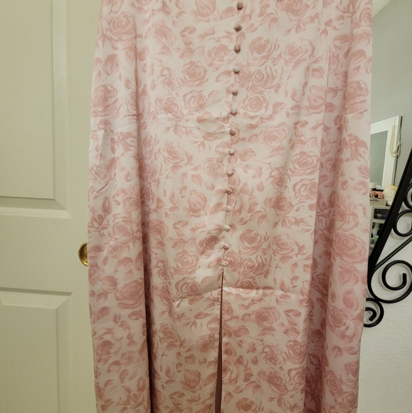 WAYF The Francis Satin Dress - Picture 7 of 12